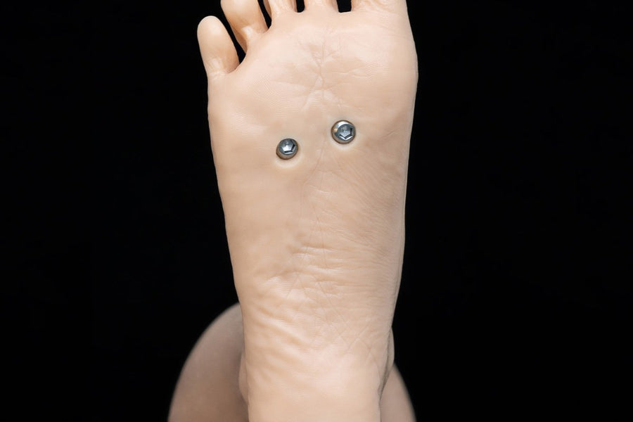 Standing Feet and Foot Care: Screws, Pressure, and Safe Display