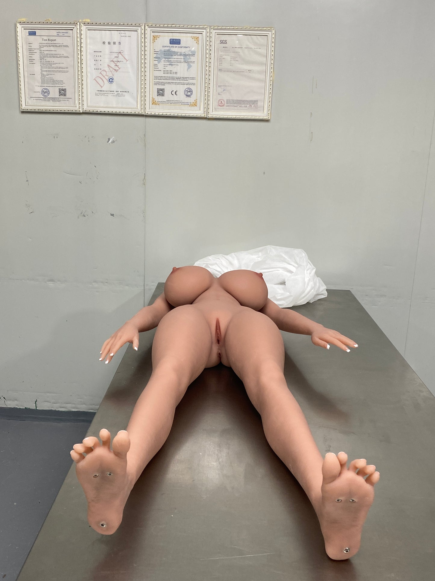 Colette 153cm curvy AIBEI TPE doll with head 225 — exact unit view 11