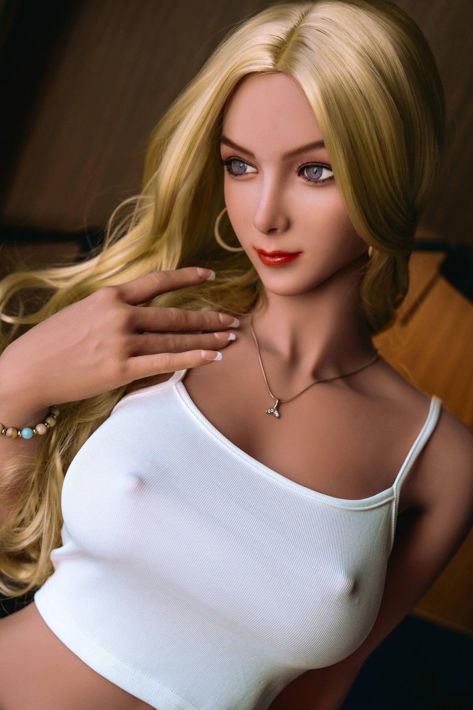 Sabine 157cm natural-bust AIBEI TPE doll with head AB17 — view 3